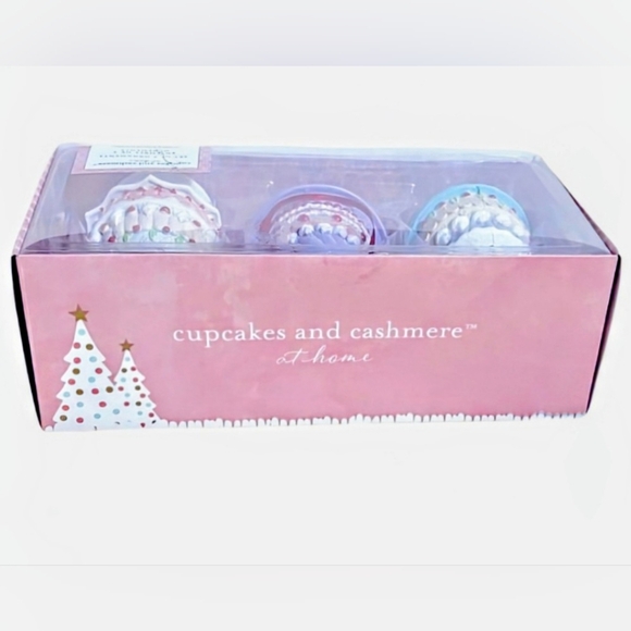 NEW cupcakes and cashmere Candy Frosted Cake Ornaments - Picture 2 of 5